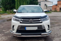 Toyota Highlander 2013-2019 гг. Кенгурятник ST-Special Нержавейка фото 3