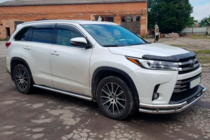 Toyota Highlander 2013-2019 гг. Кенгурятник ST-Special Нержавейка фото 5