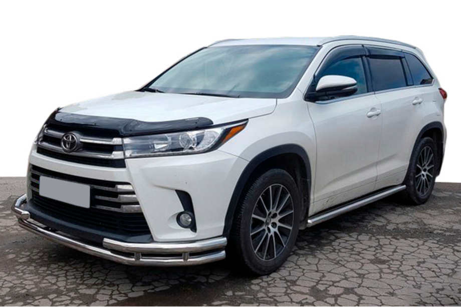 Toyota Highlander 2013-2019 гг. Кенгурятник ST-Special Нержавейка Image