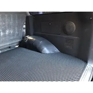 Коврик багажника (EVA, Черный) Toyota Land Cruiser 80 1990-1997 гг. фото 2
