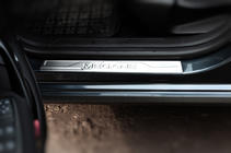 Накладки на пороги OmsaLine (4 шт, нержавейка) фото 2