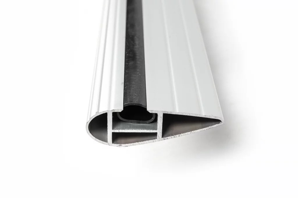Перемички на рейлінги без ключа Flybar V1 (2 шт) до 140 см, Сірий для Mitsubishi ASX 2010-2023 рр - фото 7