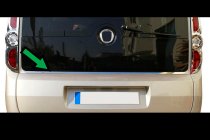 Fiat Doblo II 2010-2022 гг. Накладка нижней кромки заднего стекла нержавейка фото 2