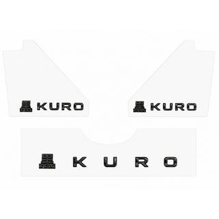 Эмблема / шильдик KURO Black Edition (3 шт) Lexus LX570/450d 2008-2022 гг. фото 2