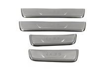 Накладки на пороги Libao (4 шт, нержавейка) фото 2