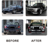 Mercedes S-сlass W222 2013-2022 гг. Комплект обвеса для Maybach (2018-2022, без оптики) фото 5