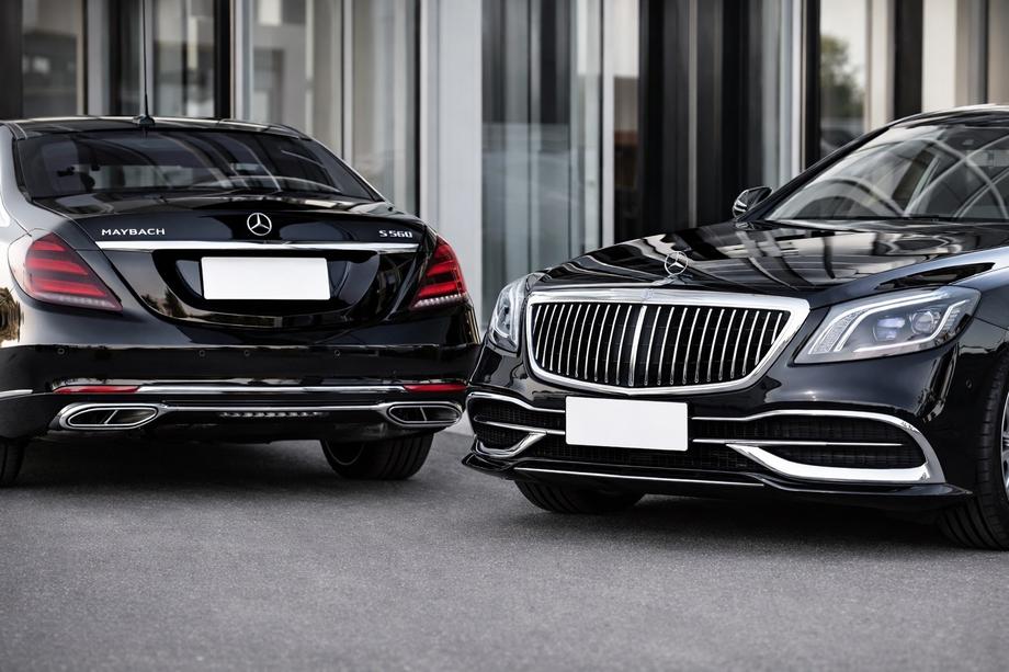 Mercedes S-сlass W222 2013-2022 гг. Комплект обвеса для Maybach (2018-2022, без оптики) Image