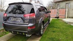 Peugeot 4007 2007-2013 гг. Боковые пороги Bosphorus Grey (2 шт., алюминий) фото 7