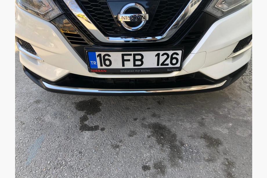 Nissan Qashqai 2014-2021 гг. Накладка на передний бампер из нержавеющей стали (2017↗︎) OmsaLine - Итальянская Нержавейка Фото 7