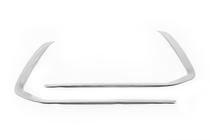 Хромированные уголки заднего стекла (2 шт., нержавейка) фото 2