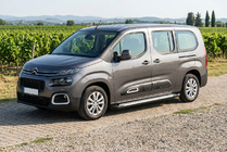 Citroen Berlingo/Multispace 2018- гг. Боковые пороги Allmond Grey (2 шт., алюминий) фото 1