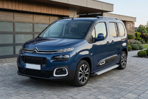Citroen Berlingo/Multispace 2018- гг. Боковые Подножки Maya V2 (2 шт., Алюминий) фото 1