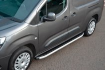 Citroen Berlingo/Multispace 2018- гг. Боковые Подножки Fullmond (2 шт., Алюминий) фото 6