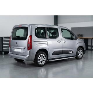 Боковые Подножки Tayga Grey (2 шт., Алюминий) Citroen Berlingo/Multispace 2018- гг. фото 1