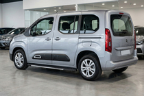 Citroen Berlingo/Multispace 2018- гг. Боковые пороги Bosphorus Grey (2 шт., алюминий) фото 1