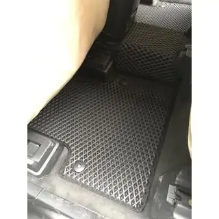 Автомобильные коврики EVA полиуретановые, черные фото 4