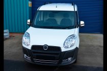 Fiat Doblo II 2010-2022 гг. Накладка на нижнюю решетку радиатора (2010-2015, 2 шт, нерж. сталь) фото 4