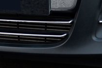 Fiat Doblo II 2010-2022 гг. Накладка на нижнюю решетку радиатора (2010-2015, 2 шт, нерж. сталь) фото 6