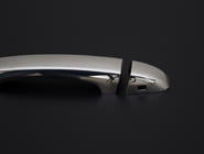 Renault Clio V 2019- гг. Хромированные Накладки на Ручки (2 шт., Нержавейка) фото 4