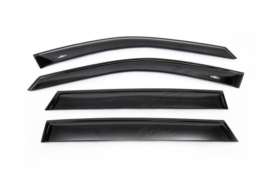 Hyundai Santa Fe 1 2000-2006 гг. Ветровики на окна (4 шт, HIC) Фото 2