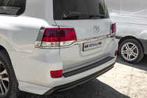 Хромированные Накладки на Задние Фонари (2015+, 4 шт., Пластик) фото 5 Хромированные Накладки на Задние Фонари (2015+, 4 шт., Пластик) фото 5