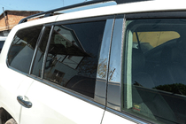 Lexus LX570/450d 2008-2022 гг. Полный комплект накладок на окна и стойки нержавейка фото 3