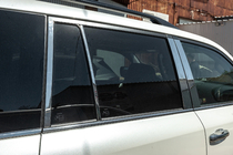 Lexus LX570/450d 2008-2022 гг. Полный комплект накладок на окна и стойки нержавейка фото 12