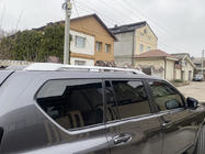 Toyota Land Cruiser Prado 150 2009-2023 гг. Рейлинги Оригинальный Дизайн (Серые, 2 шт) фото 3