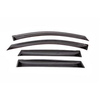 Ветровики на окна (4 шт, ANV) Ford Fiesta 2002-2008 гг. фото 2