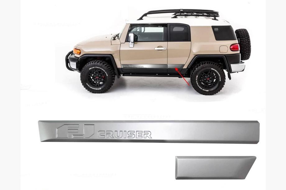 Toyota FJ Cruiser 2006-2022 гг. Комплект дверных молдингов Image