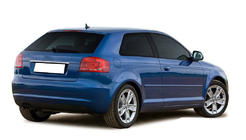 Audi A3 2003-2012 гг. Задняя Накладка Нержавейка фото 1