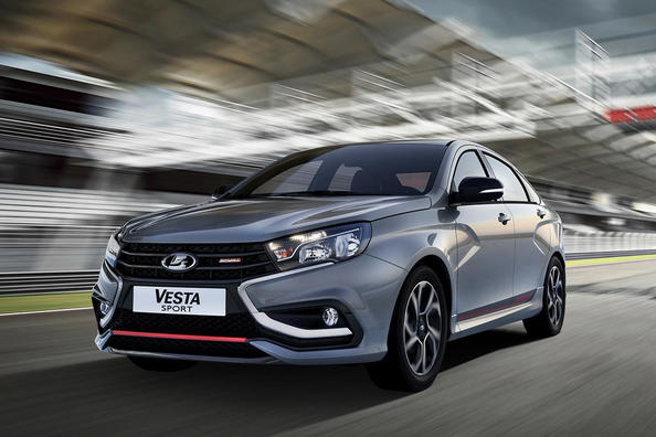 Спортивная модификация седана Lada Vesta Sport фото 2