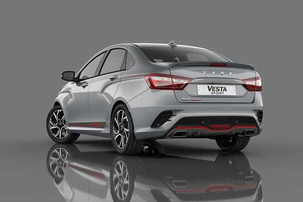 Спортивная модификация седана Lada Vesta Sport фото 10