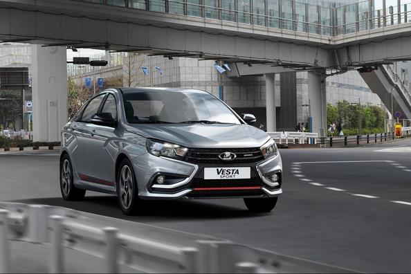 Спортивная модификация седана Lada Vesta Sport фото 9