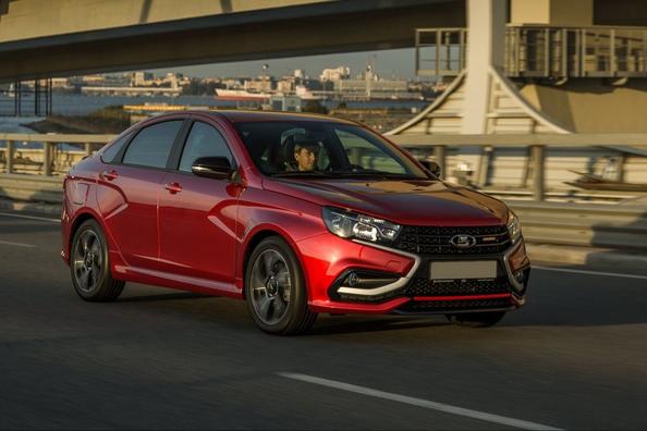 Спортивная модификация седана Lada Vesta Sport фото 5