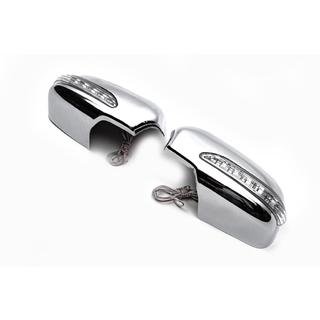 Накладки на Зеркала LED (2 шт., ABS) Ford Focus II 2005-2008 гг. фото 4