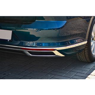 Насадки на глушитель OmsaLine SD/SW (2019+, 3 шт, нержавейка) фото 3