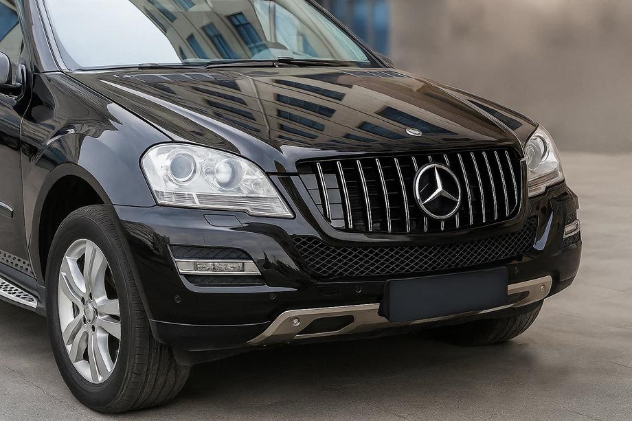 Mercedes ML W164 2005-2011 гг. Передняя Решетка Радиатора (GT Panamericana, 2009-2012) Фото 1