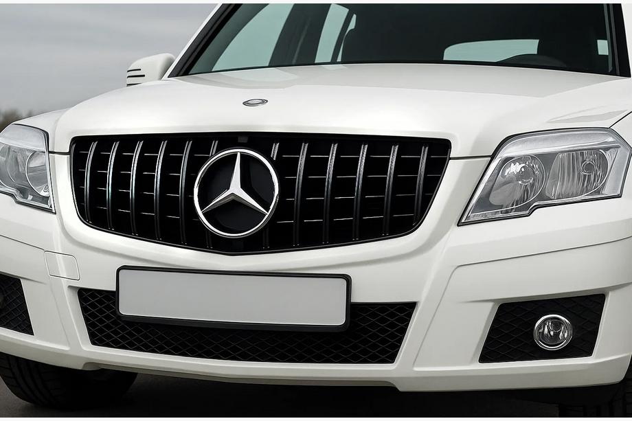 Mercedes GLK class X204 2008-2015 гг. Передняя Решетка Радиатора GT Panamericana (2009-2012) Фото 1