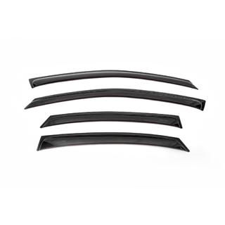 Ветровики на окна (4 шт, ANV) Hyundai Elantra (HD) 2006-2011 гг. фото 2