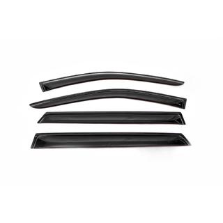 Ветровики на окна (4 шт, ANV) Hyundai Santa Fe 2 2006-2012 гг. фото 2