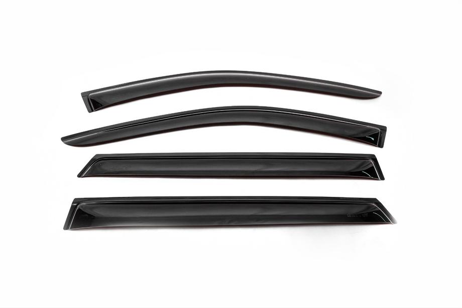 Hyundai Santa Fe 2 2006-2012 гг. Ветровики на окна (4 шт, ANV) Фото 2