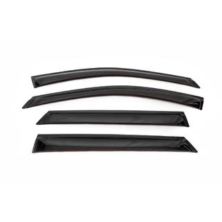 Ветровики на окна (4 шт, ANV) Hyundai Santa Fe 3 2012-2018 гг. фото 2