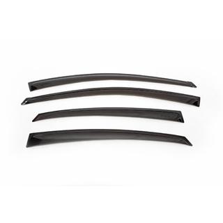 Ветровики SD (4 шт, ANV) Hyundai Accent 2011-2017 гг. фото 4