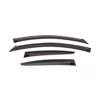 Ветровики SD (4 шт, ANV) Mazda 3 2009-2013 гг. фото 2