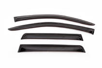 Mitsubishi Outlander 2006-2012 гг. Ветровики на окна (4 шт, ANV) фото 2