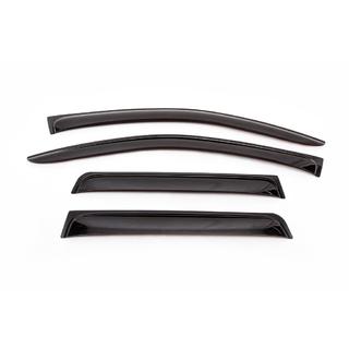 Ветровики на окна (4 шт, ANV) Mitsubishi Outlander 2006-2012 гг. фото 2