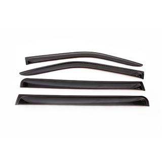 Ветровики на окна (4 шт, ANV) Nissan Pathfinder R51 2005-2014 гг. фото 2