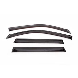 Ветровики на окна (4 шт, ANV) Nissan X-trail T31 2007-2014 гг. фото 2