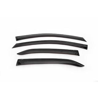 Ветровики на окна (4 шт, ANV) Toyota Corolla 2013-2019 гг. фото 2